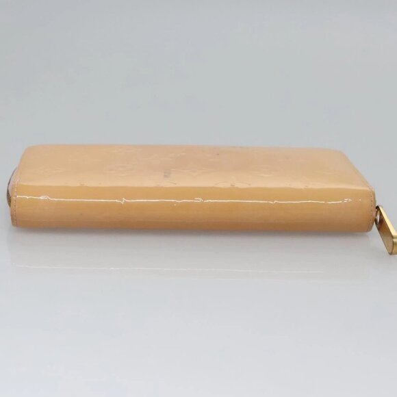 LOUIS VUITTON Monogram Vernis Zippy Wallet Rose Valerine M93522 LV Auth KD229 - Picture 6 of 16